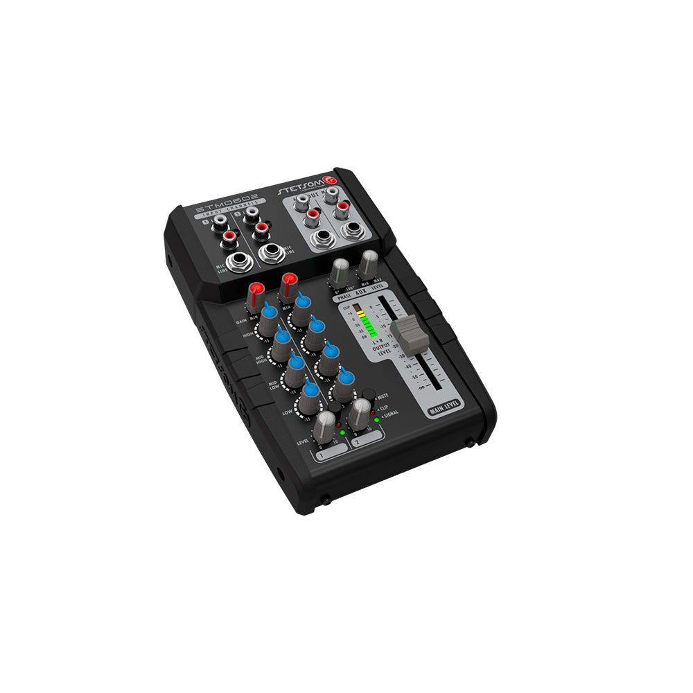 Mesa De Som Automotivo Stetsom 12v 2 Canais Stereo Stm0602 Mesa De Som Automotivo Stetsom 12v 2 Canais Stereo Stm0602